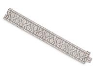 Art Deco, Platinum and Diamond Bracelet