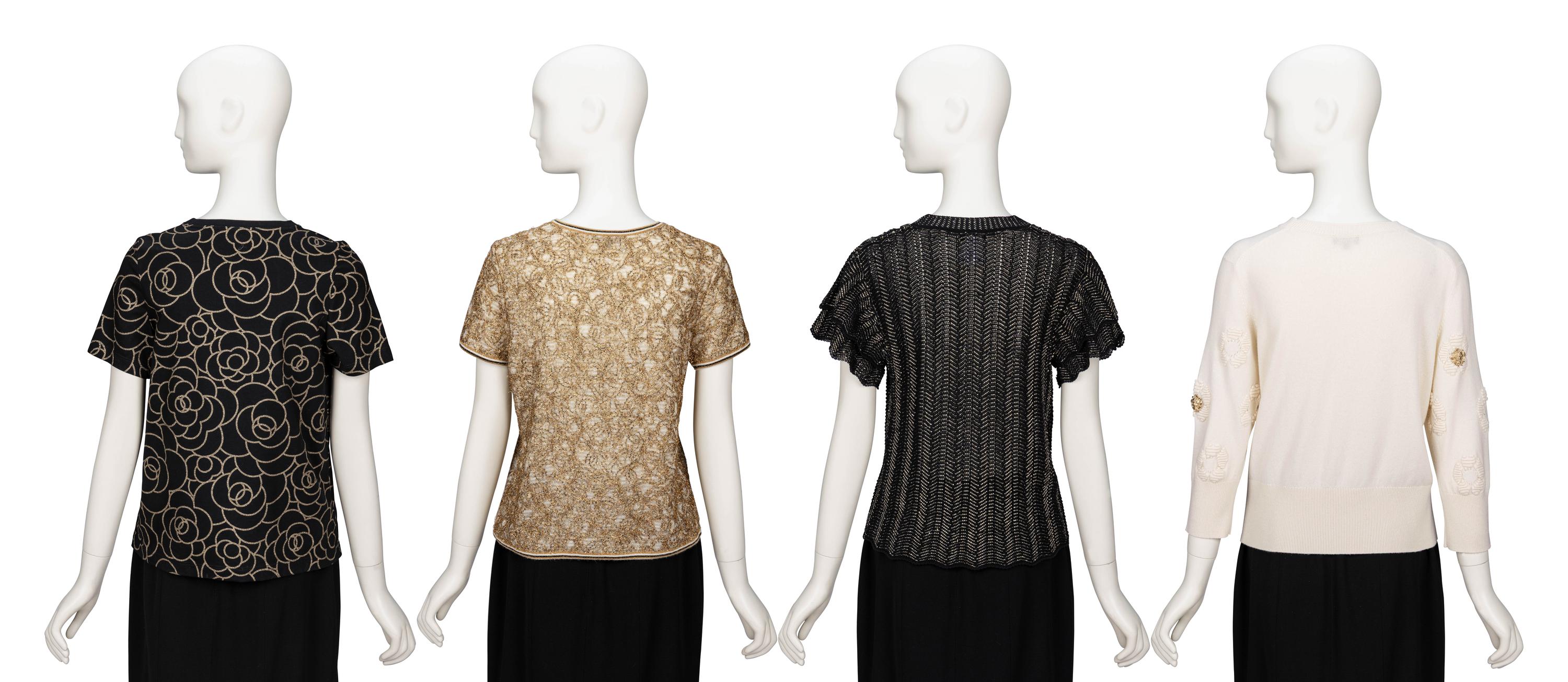 Chanel, Four Knit Tops