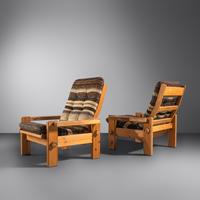 Pair of Lounge Chairs, c. 1970 Sweden