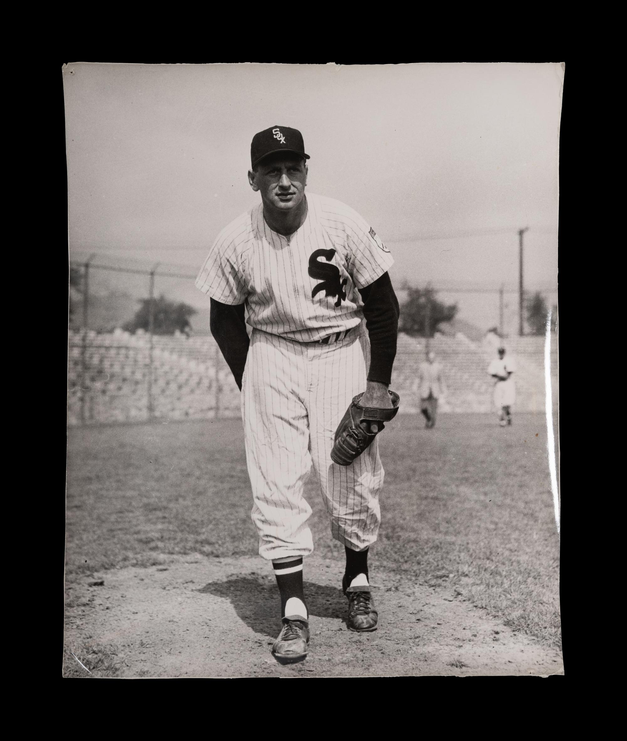 A Group of 1950s Comiskey Park Chicago White Sox Signed Type One Photographs and Ephemera Including Nellie Fox Signed Photograph,
