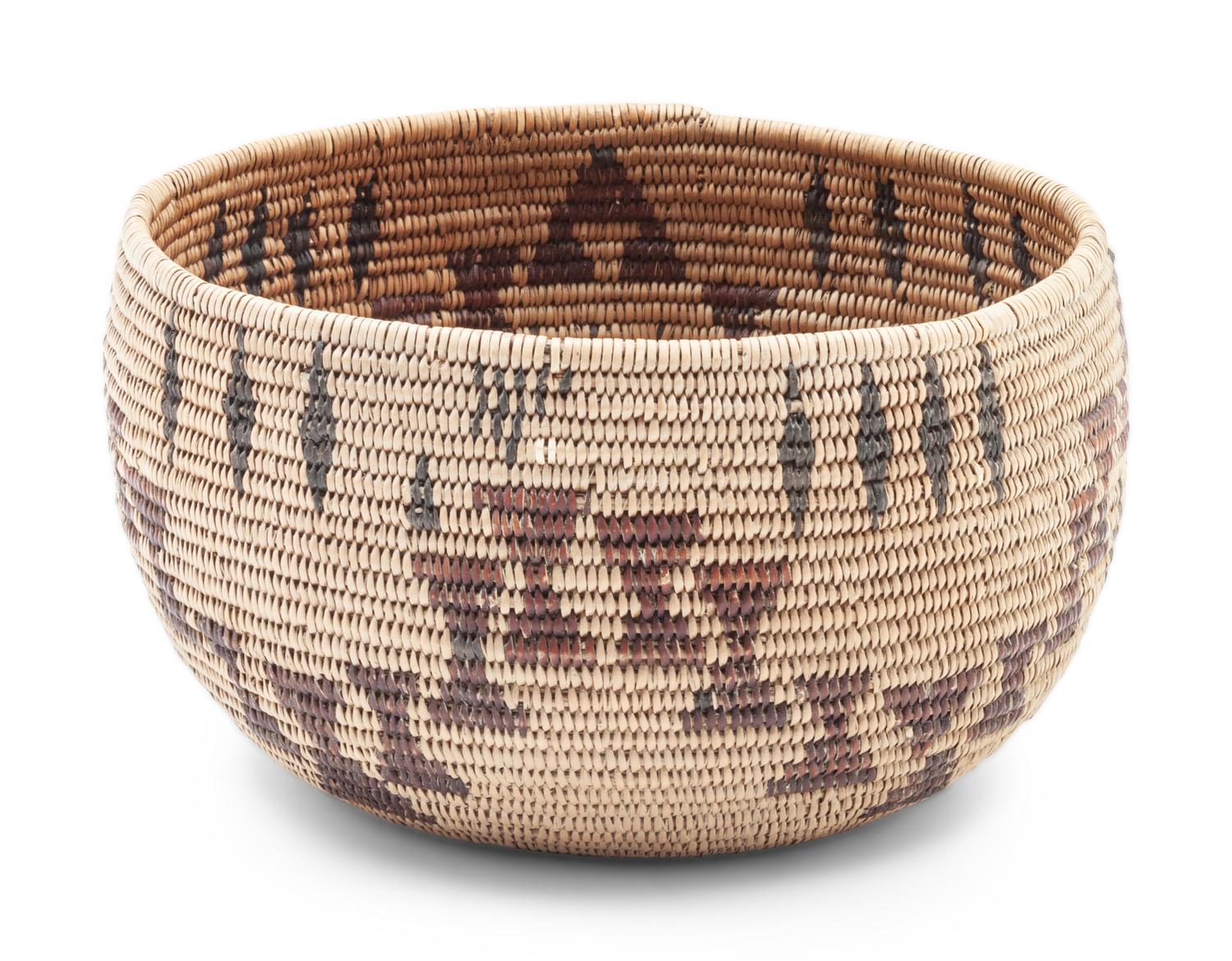 Washo Polychrome Basket