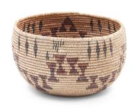 Washo Polychrome Basket