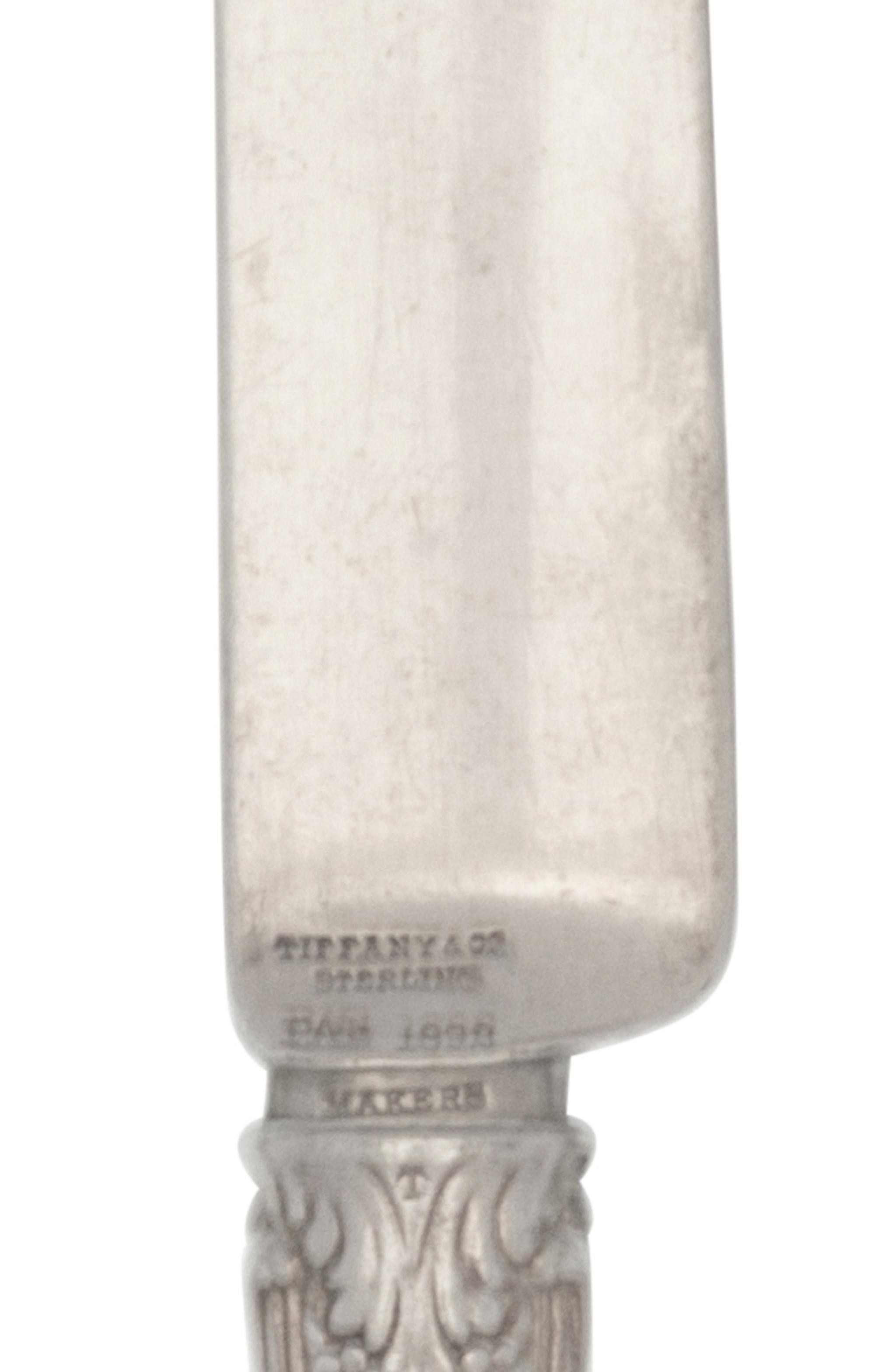 A Tiffany and Co. Richelieu Silver Flatware Service