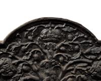 A Charles II Cast-Iron Fireback