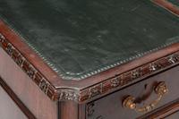 A Late Edwardian Mahogany Pedestal Desk