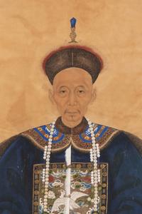 A Pair of Chinese Ancestral Portraits
