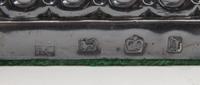 A Pair of George III Silver Candelabra, Fenton Creswick & Co., Sheffield, 1779, each stem in the form of addorsed columns raised on a s