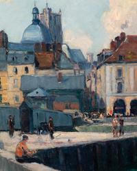 Un port en Normandie