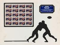 A Group of Three Artworks Depicting Coaching Heroes of Mike Ditka Formerly Displayed at Mike Ditka’s Restaurant