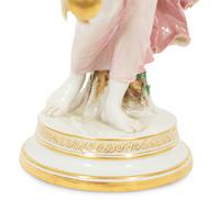 A Group of Six Meissen Porcelain Figures, including Woman with Golden Ball by Walter Schott