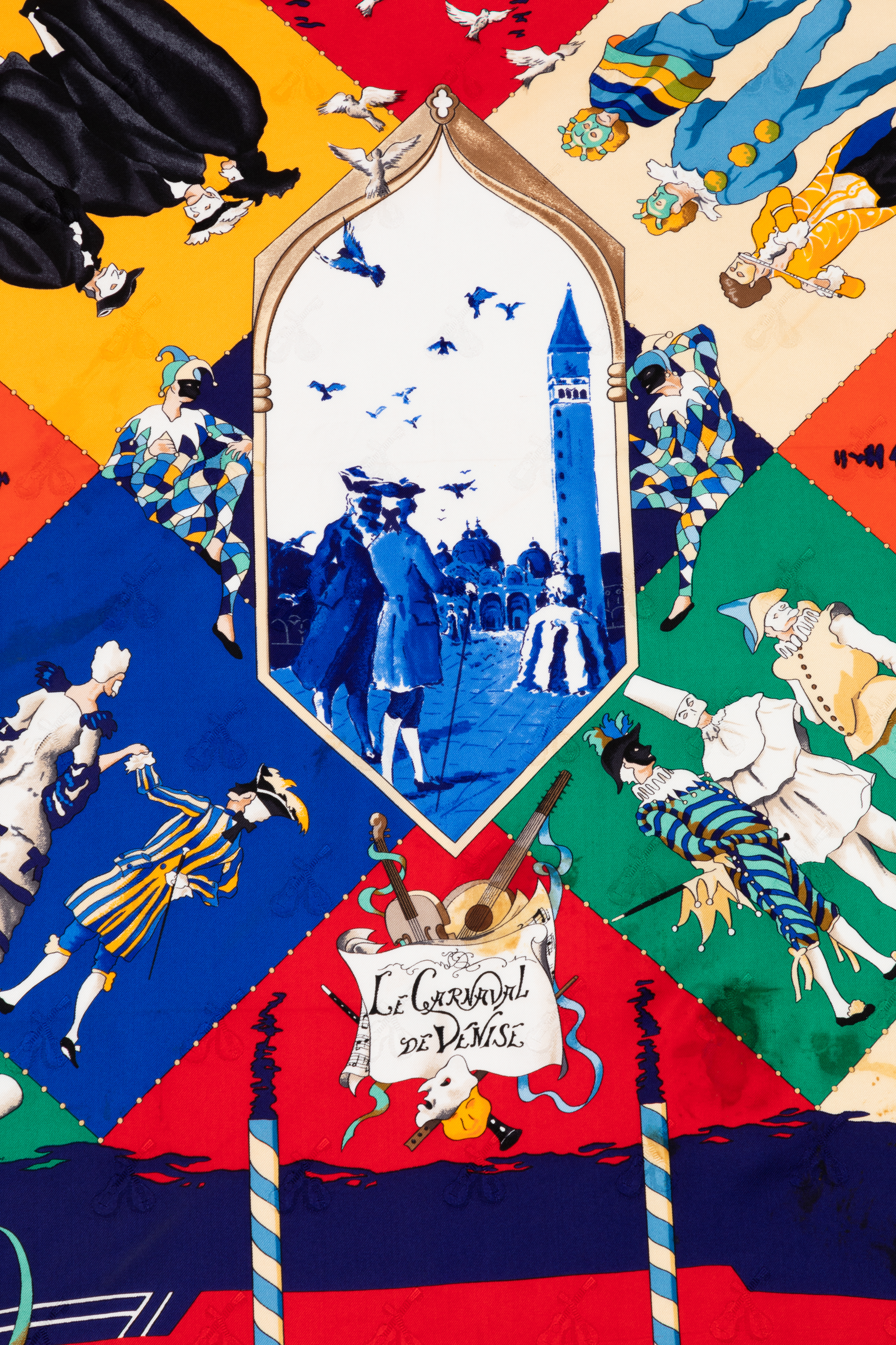 Hermès 90cm Silk Scarf