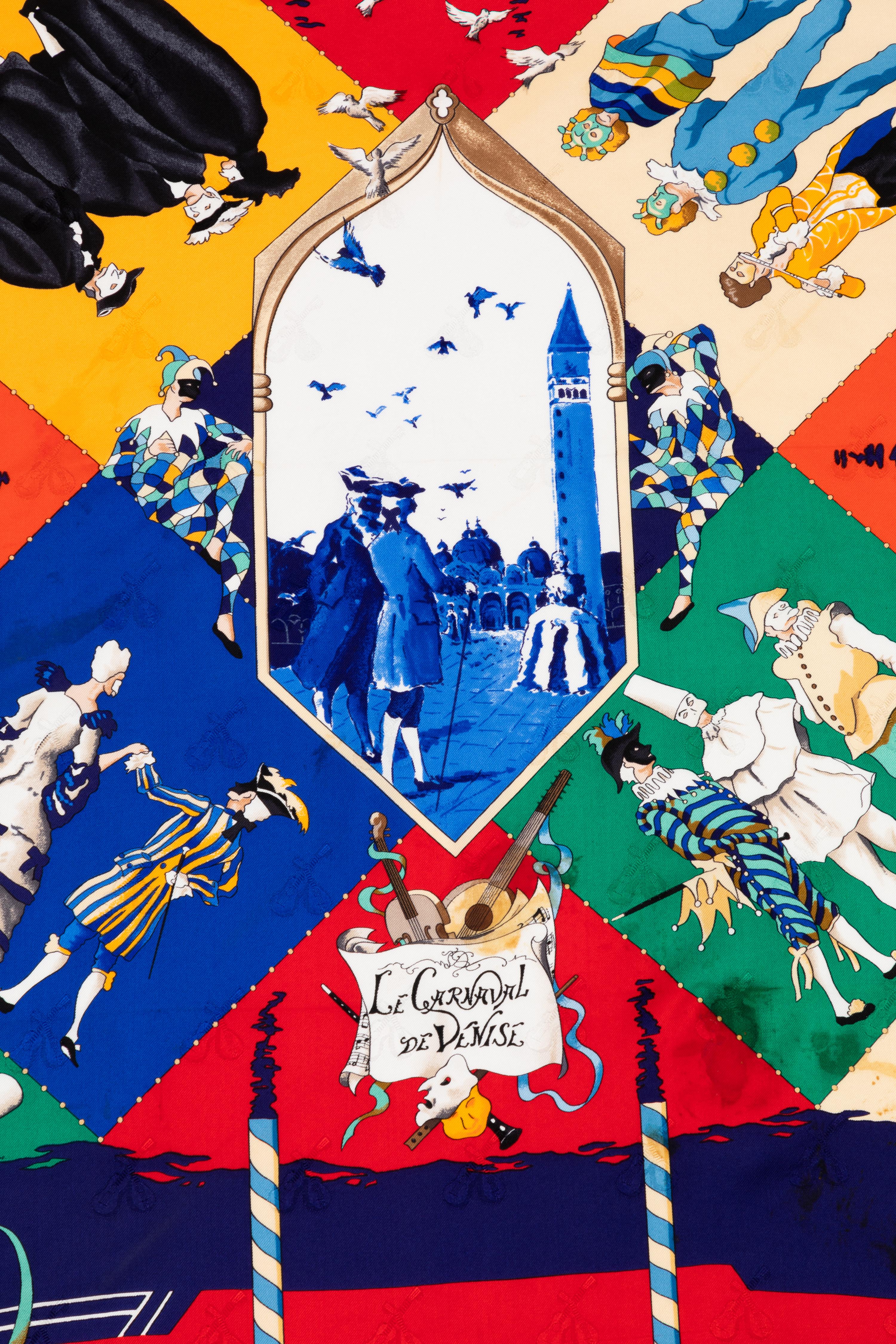 Hermès 90cm Silk Scarf