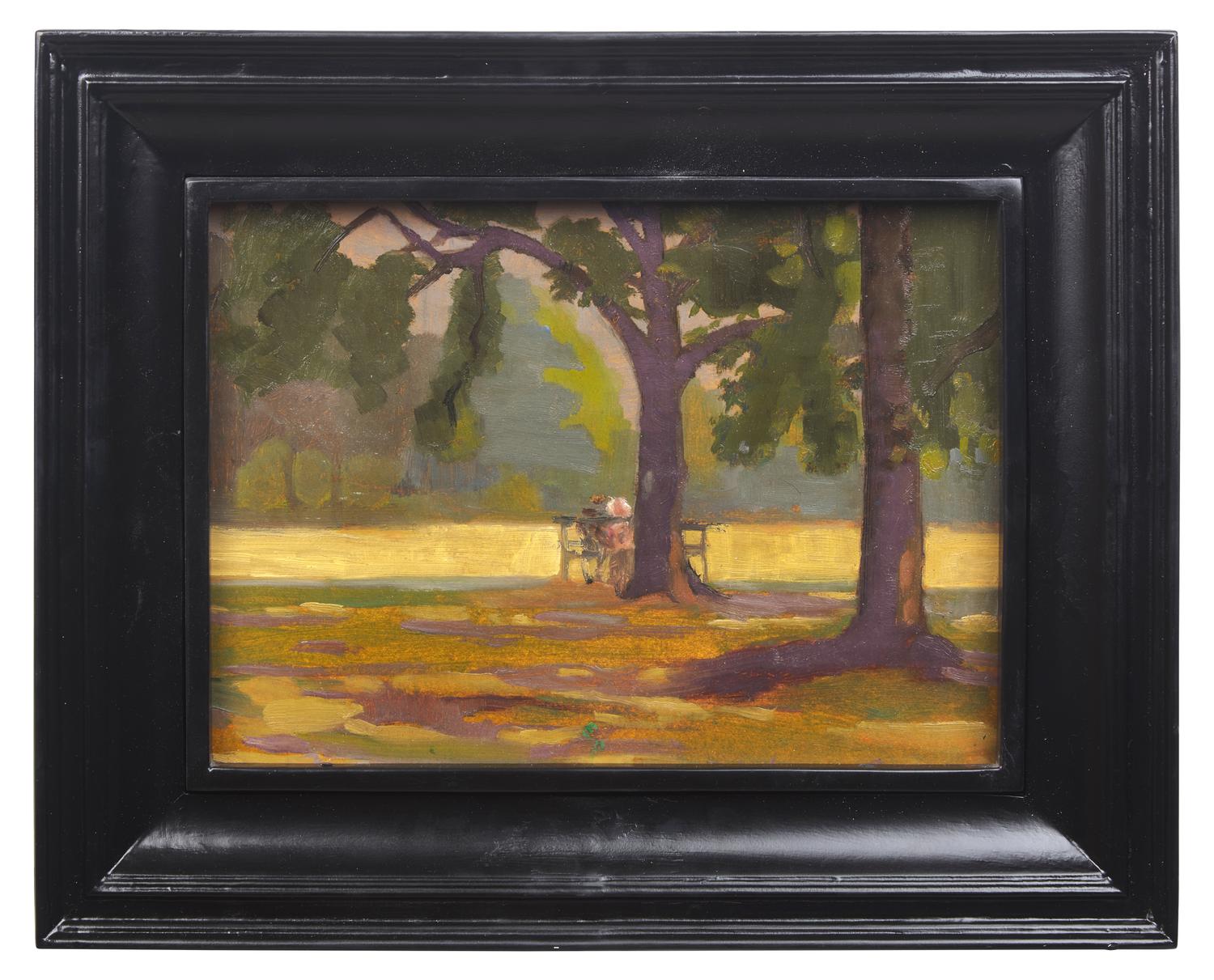 In Central Park (a double-sided work)