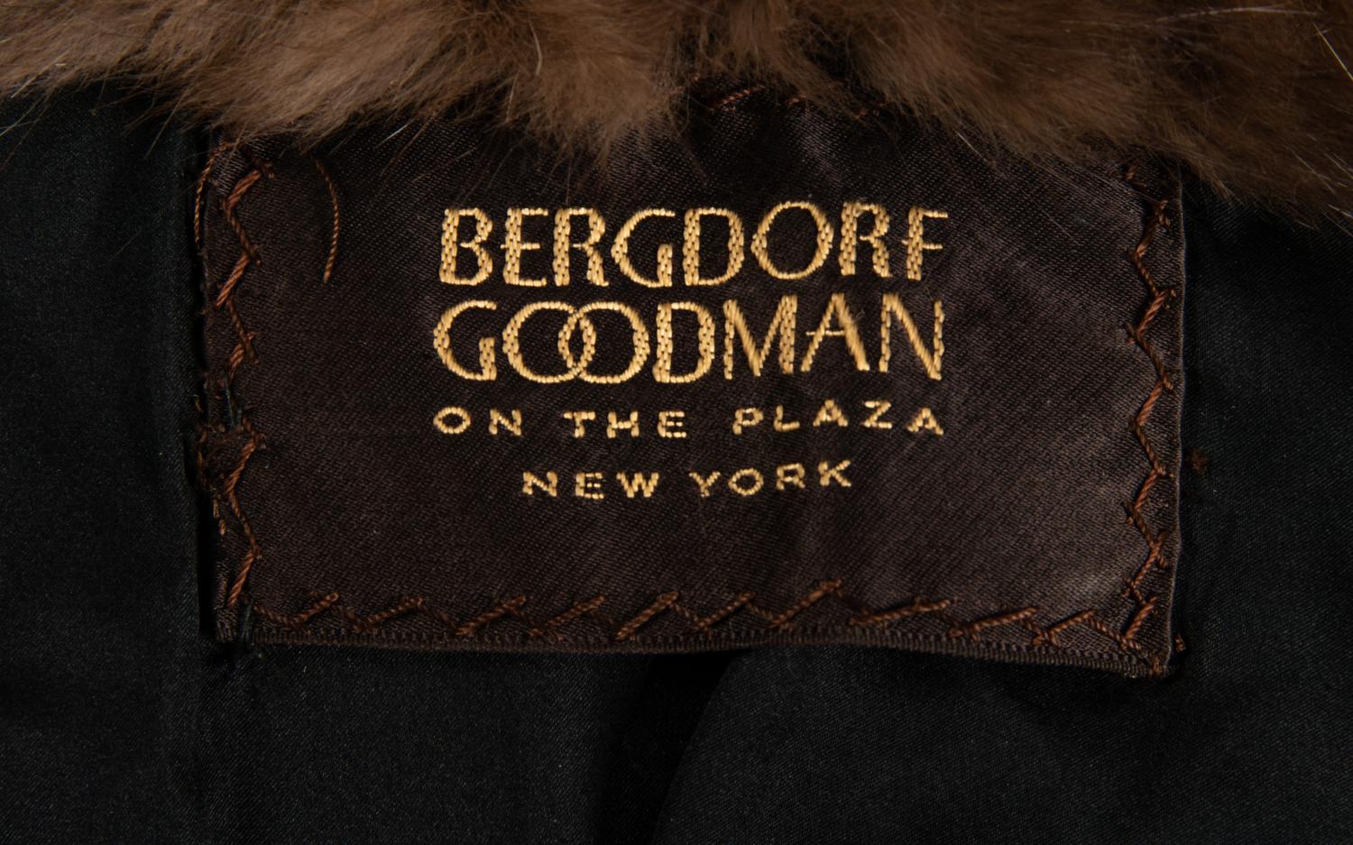 Bergdorf Goodman Sable Coat & Two Sable Collars, 1953