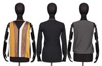 Brunello Cucinelli, Two Silk Blouses & One Knit Top