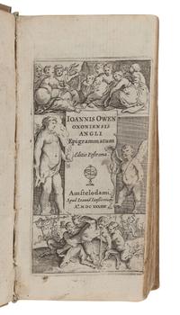 [17th CENTURY PRINTING - EUROPE]. A group of 8 works, comprising: