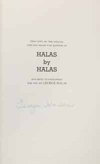 A Group of Red Grange and George Halas Chicago Bears Signed Autographed Books (PSA and JSA Certified Authentic),