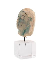 An Egyptian Faience Bust of a Female