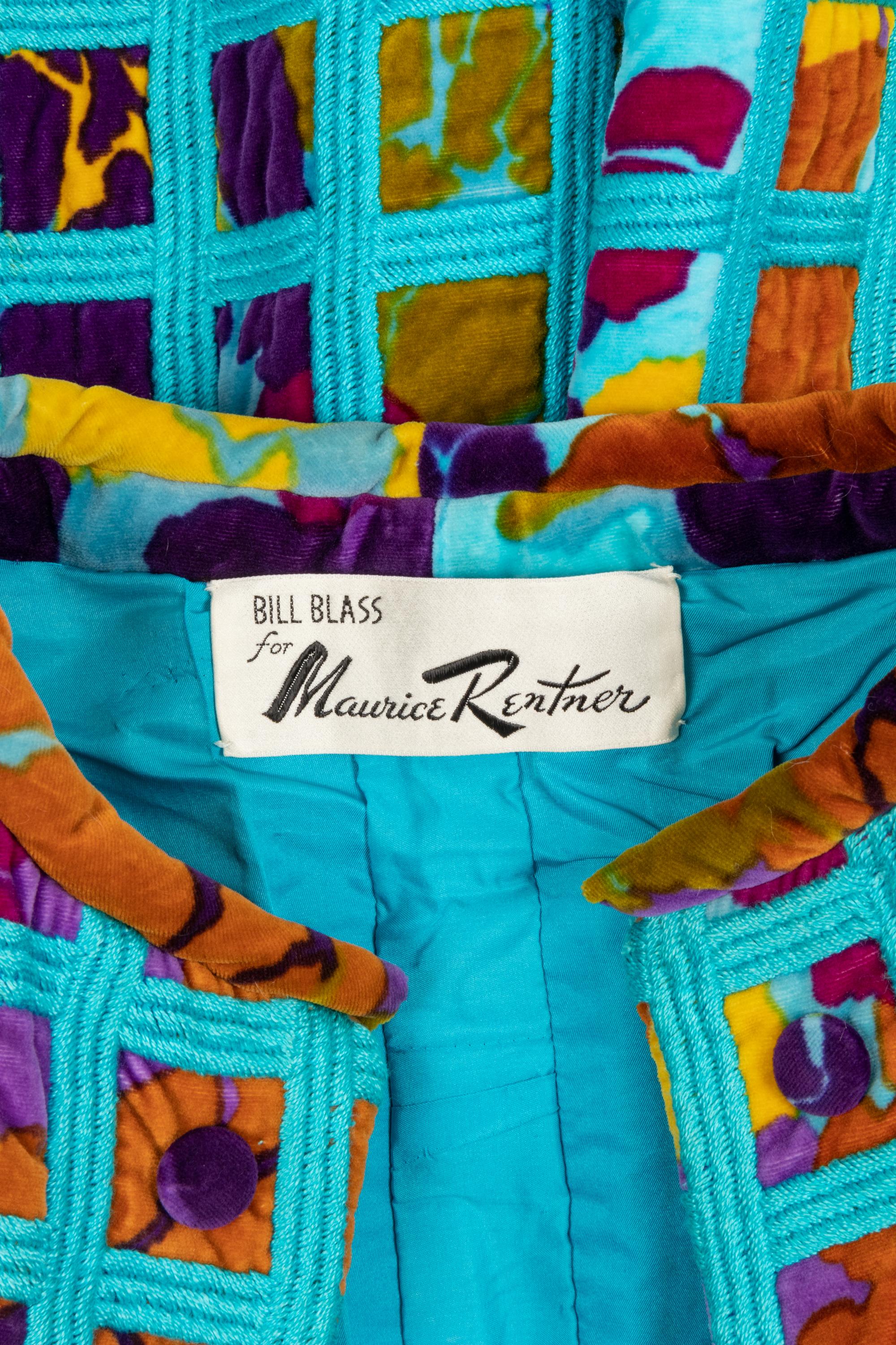 Bill Blass for Maurice Rentner Coat, 1960s