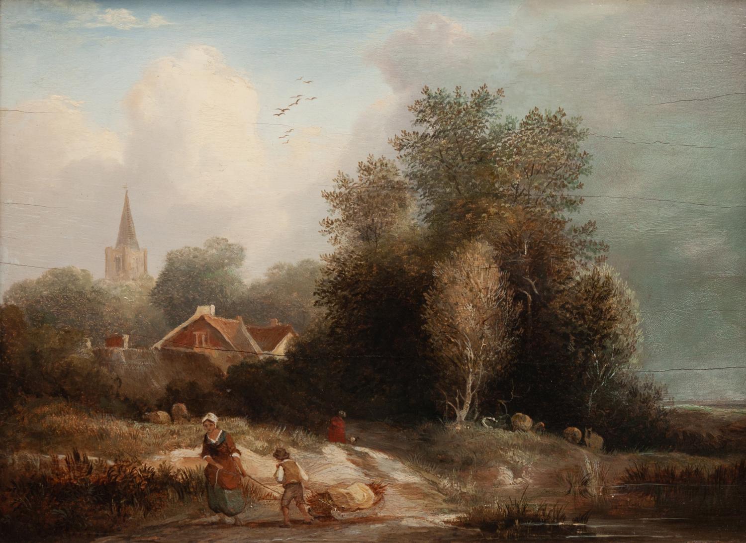 Genre Landscape , c. 1850