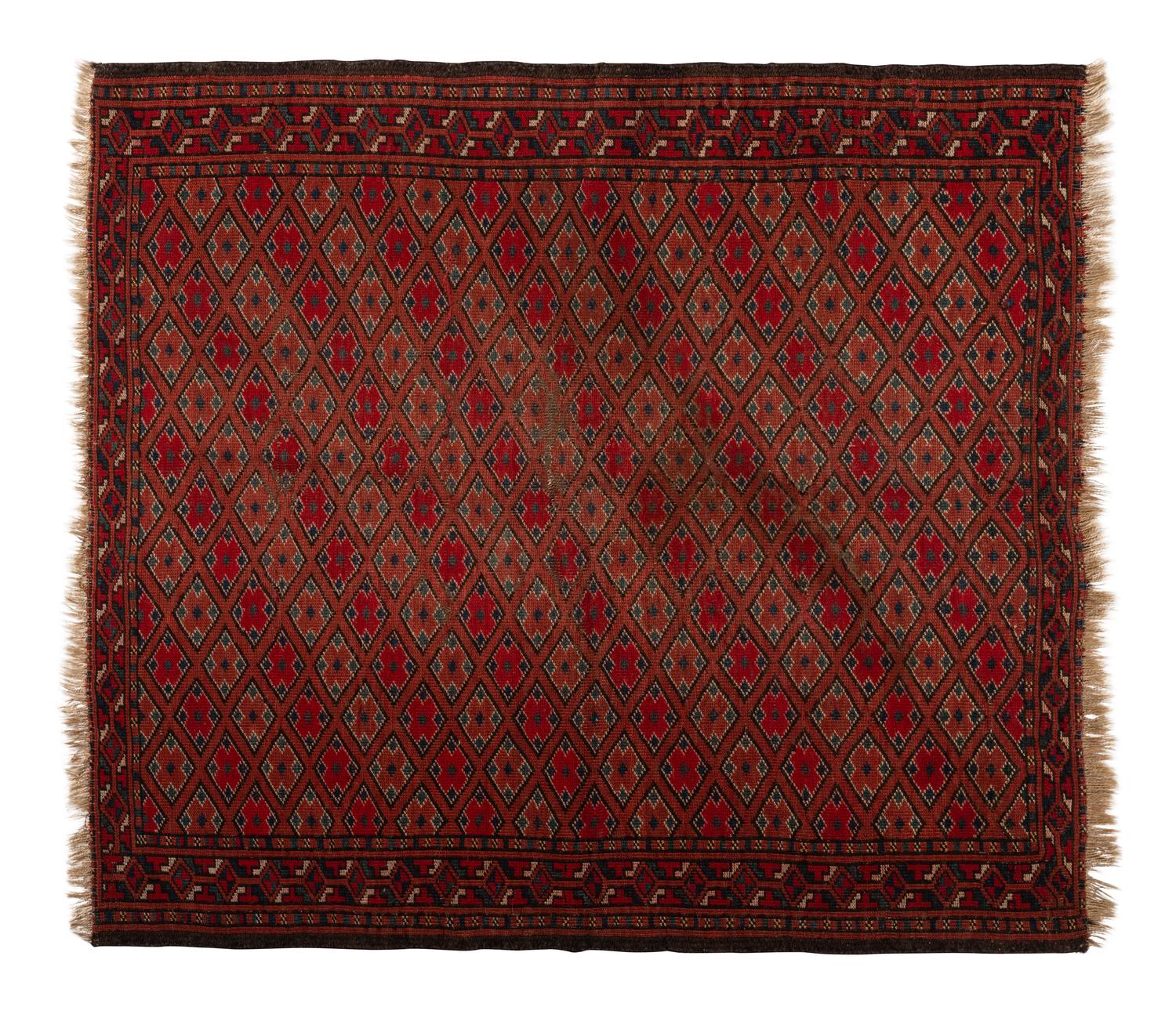 A Persian Throw Rug