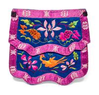 Four Chinese Embroidered Silk Purses
