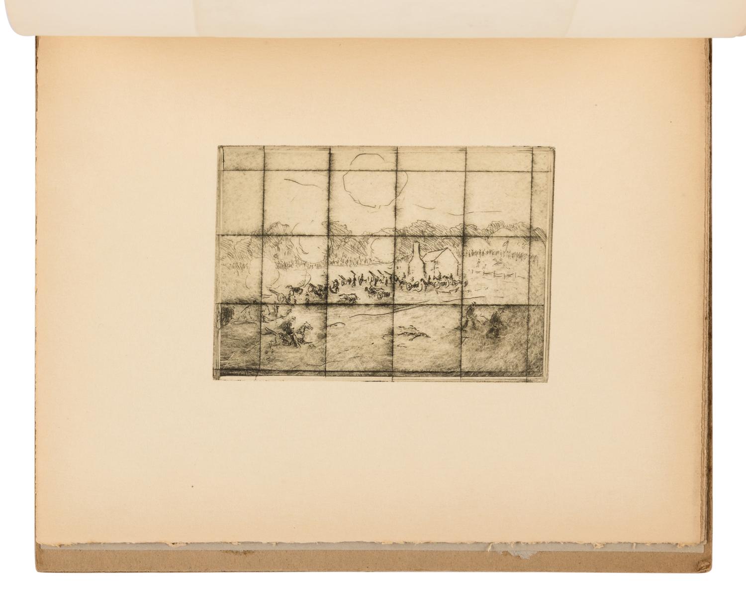 [LINCOLN, Abraham (1809-1865)]. WALL, Bernhardt (1872-1956). The Gettysburg Speech . New York: Bernhardt Wall, 1924.