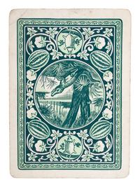 [AFRICAN AMERICANA - JIM CROW]. " In Dixie-Land " playing cards. Cincinnati, OH: Fireside Game Co., Cincinnati Game Co., 1897.