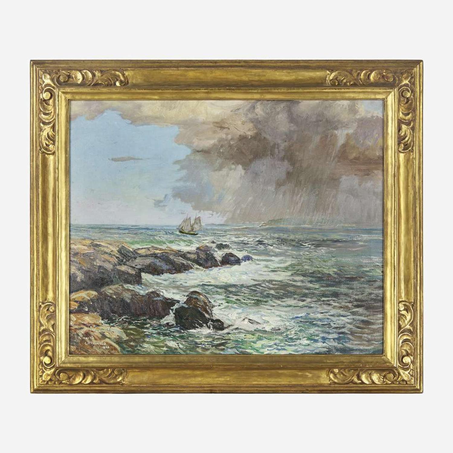 Edward Willis Redfield (American, 1869–1965) Maine Squall