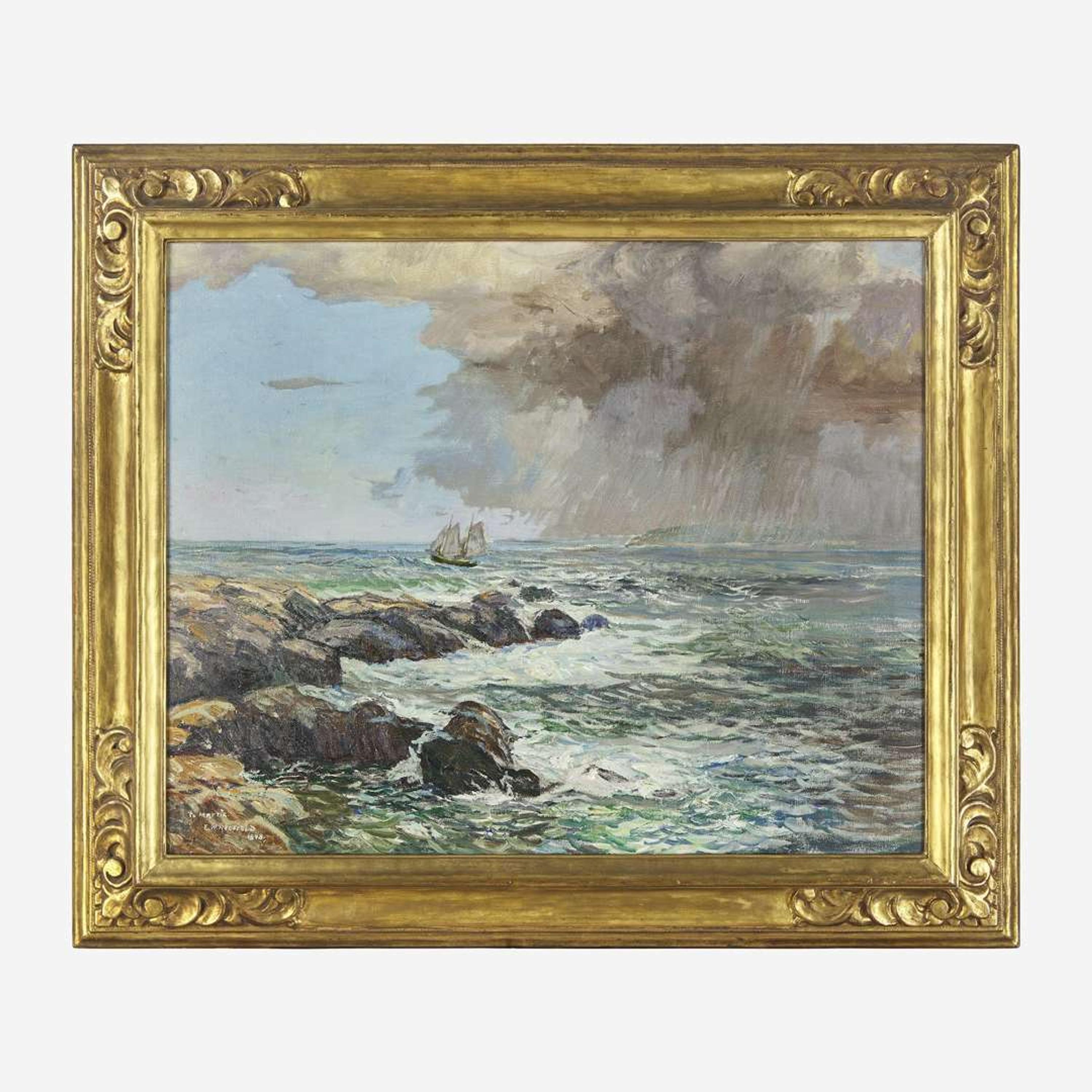 Edward Willis Redfield (American, 1869–1965) Maine Squall