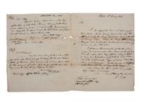 [WAR OF 1812]. Manuscript archive identified to French-American Naval Surgeon Dr. Peter (née Pierre) St. Medard (1775/6-1822) related to his Navy service from 1804-1814.