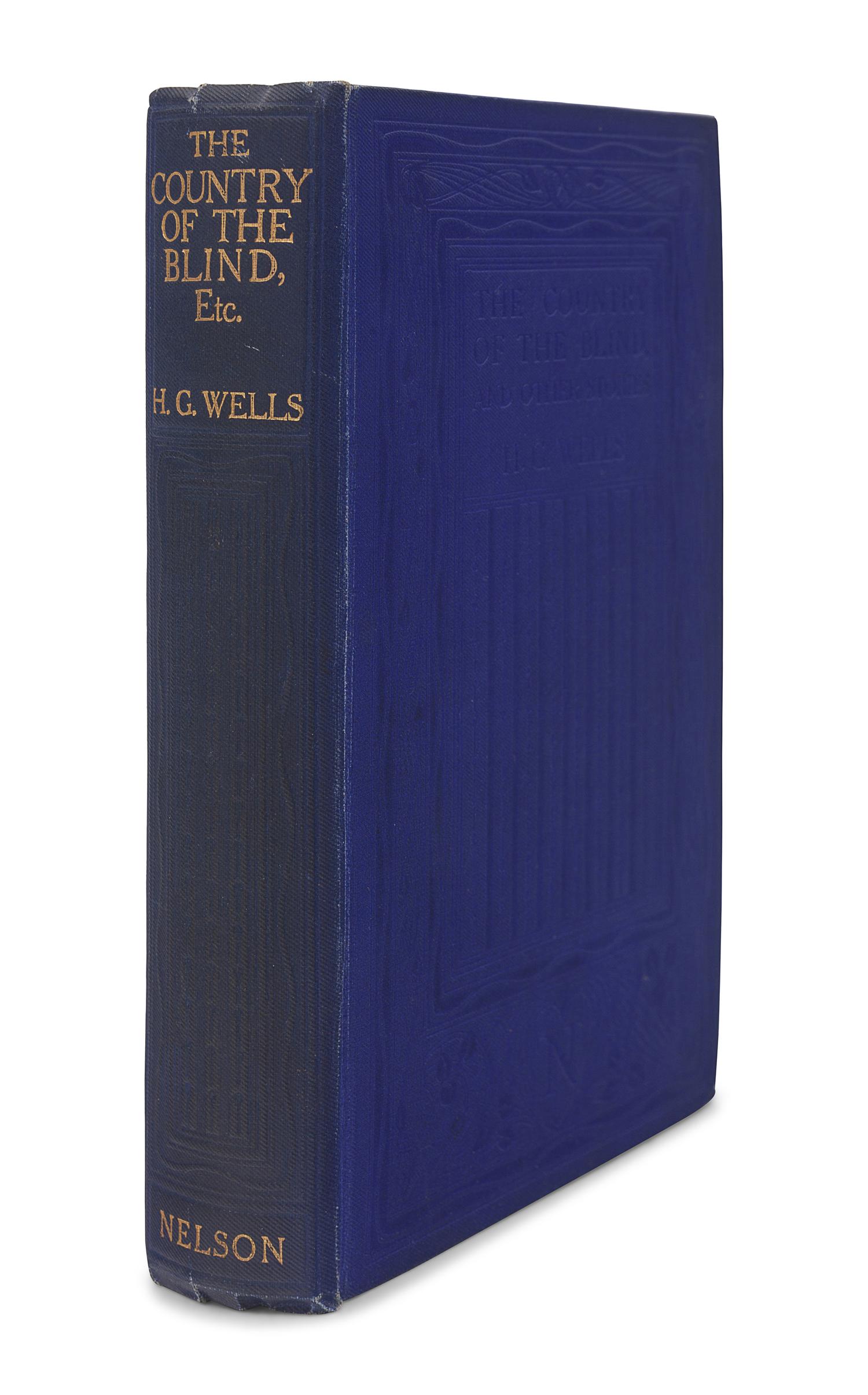 WELLS, H.G. (1866-1946). A group of 3 works, comprising: