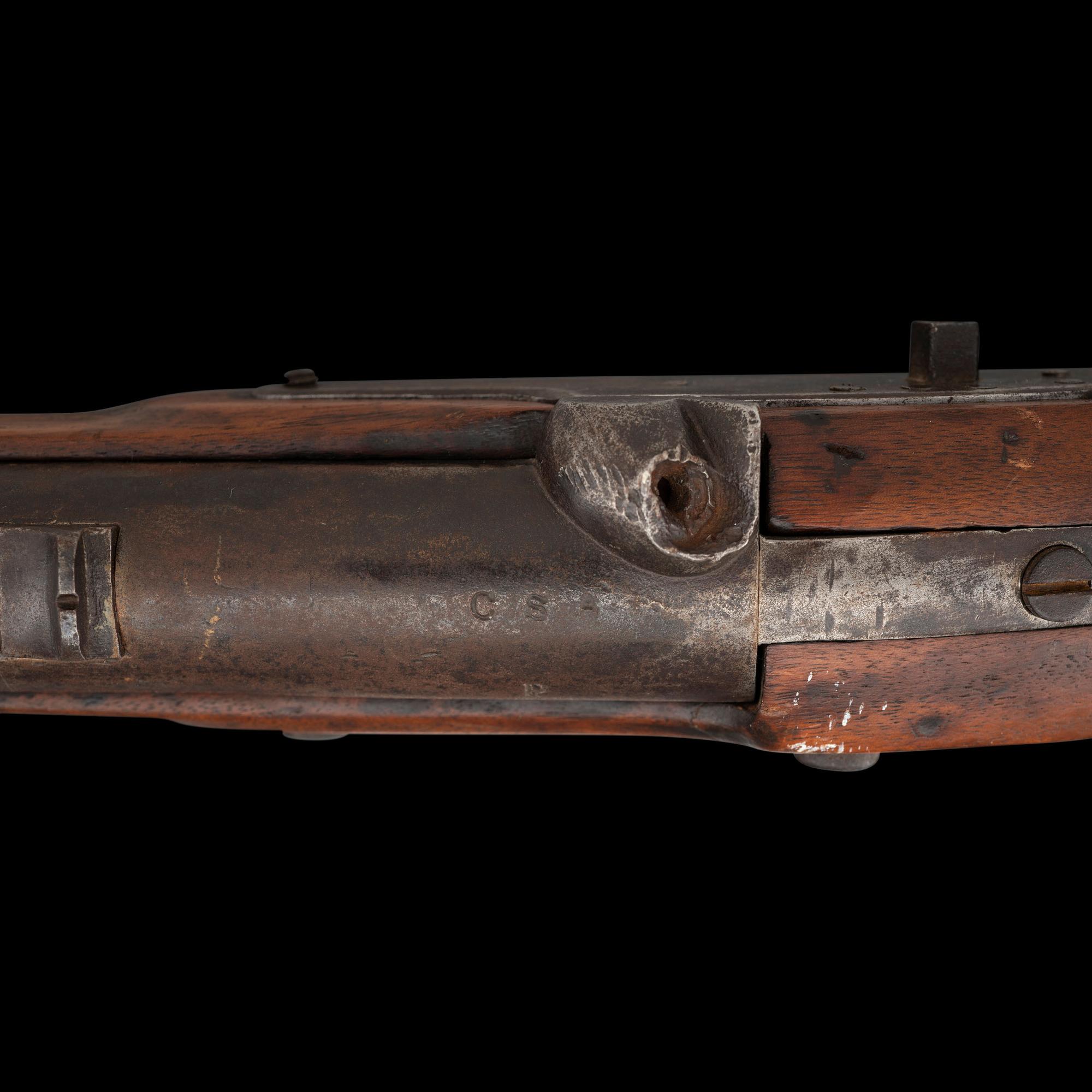 Rare Confederate Bilharz, Hall & Company Type 2 Carbine