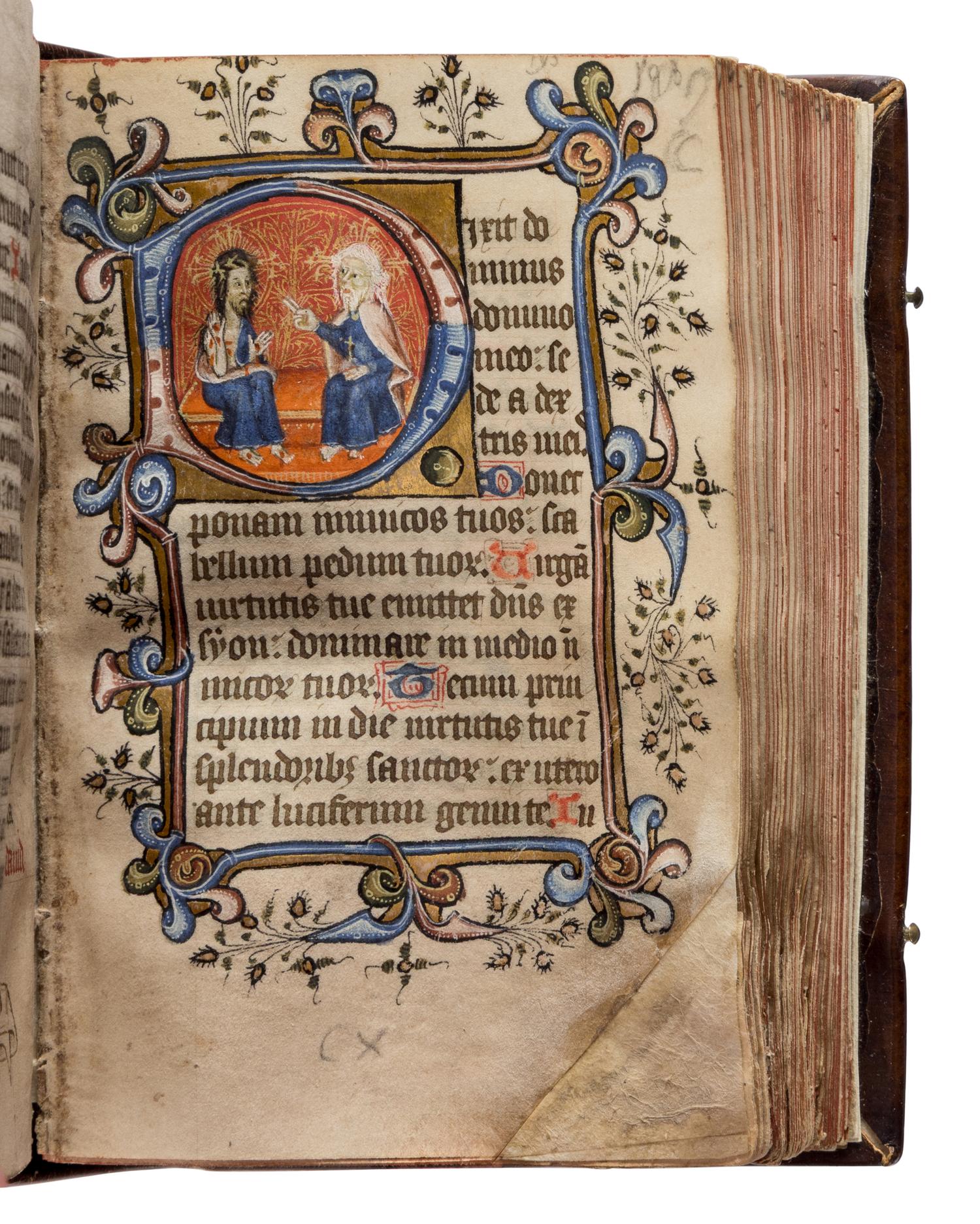 FOLLOWER OF HERMAN SCHEERE (active London, c. 1405-1425) Psalter, Use of Sarum, in Latin, illuminated manuscript on parchment [England, London, c. 1425-35]