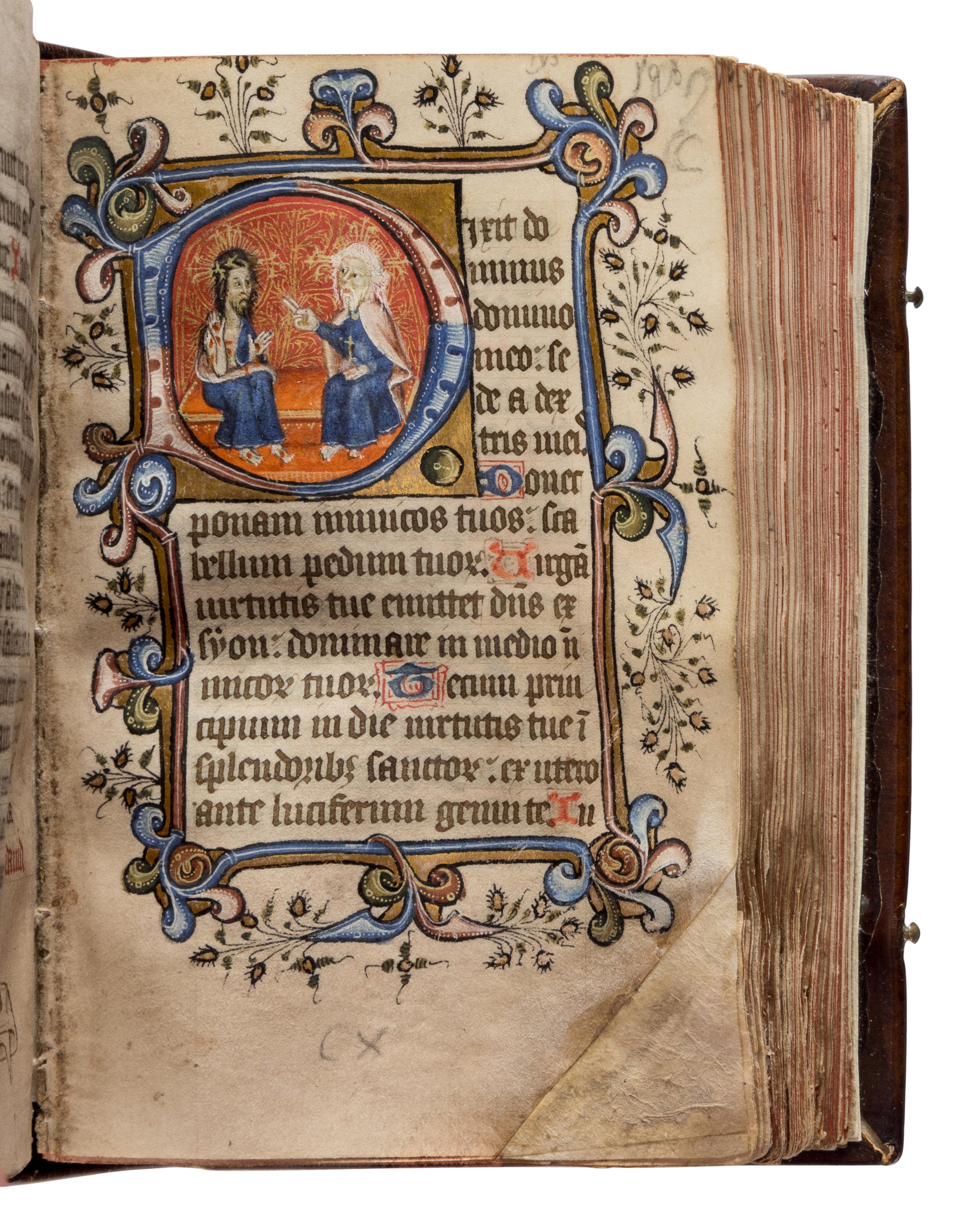 FOLLOWER OF HERMAN SCHEERE (active London, c. 1405-1425) Psalter, Use of Sarum, in Latin, illuminated manuscript on parchment [England, London, c. 1425-35]