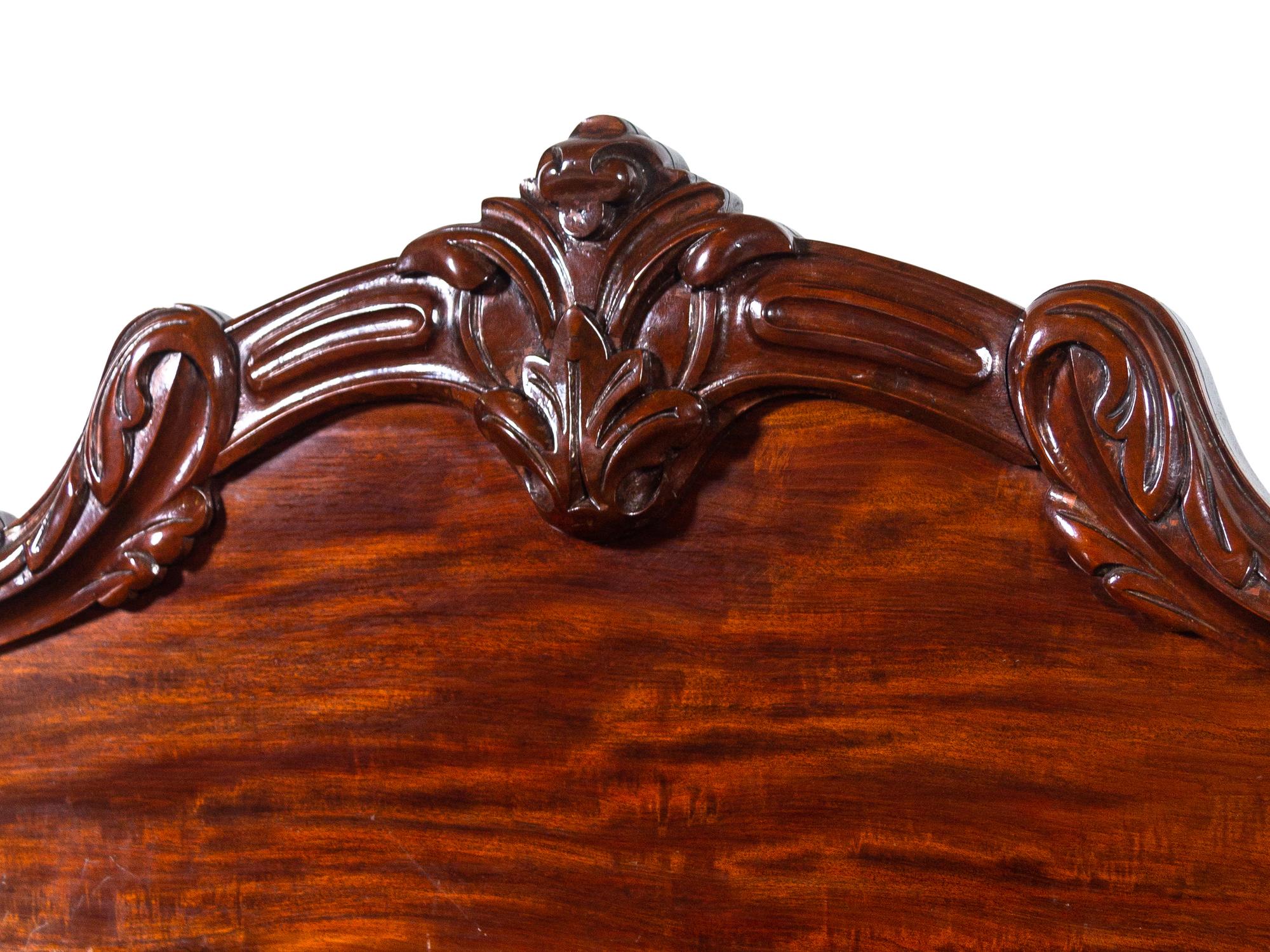 A Victorian Mahogany Sideboard