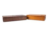 Two Countertop Advertising Seed Boxes