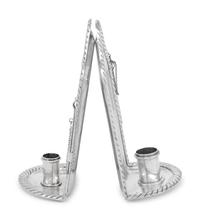A Near Pair of Spanish Empire Silver One-Light Sconces