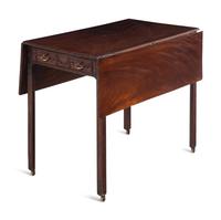 A George III Style Mahogany Drop-Leaf Table