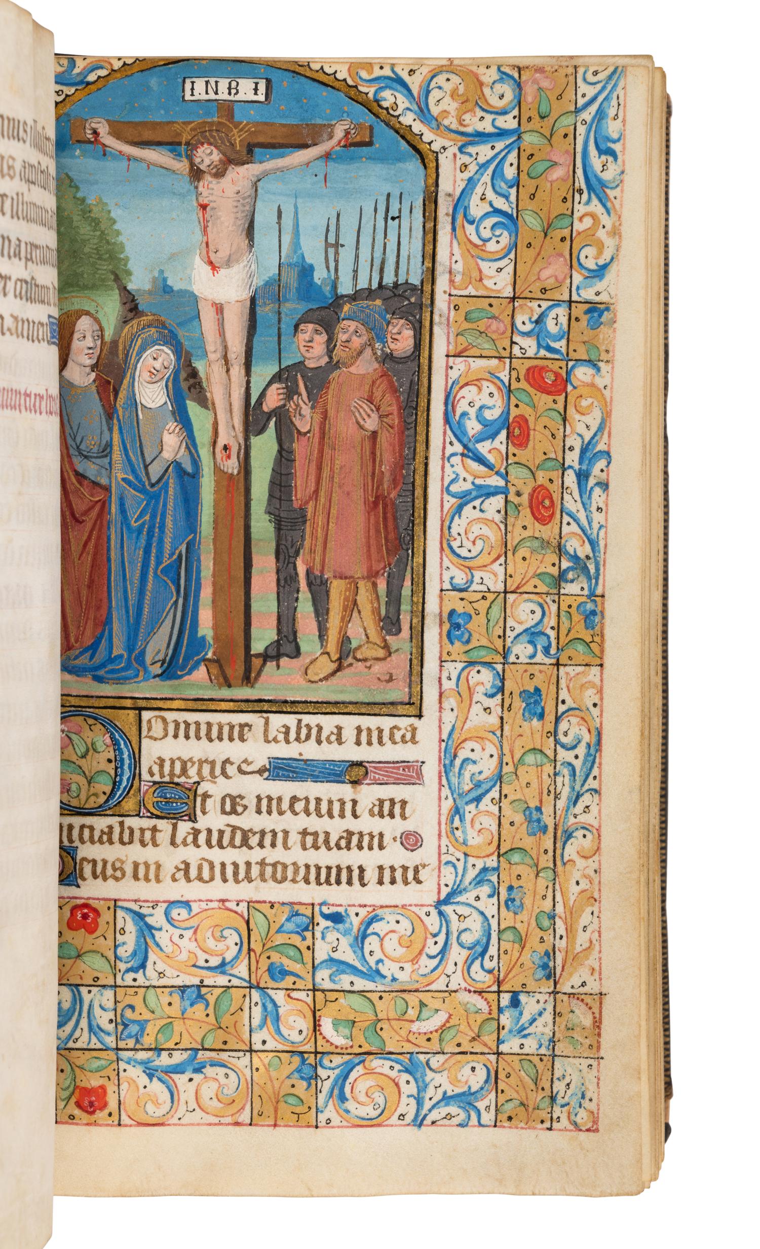 MASTER OF JEANNE HERVEZ (active Paris, c. 1480-1500) Book of Hours (use of Paris), in Latin and French, illuminated manuscript on parchment [Paris, c. 1490-1500]