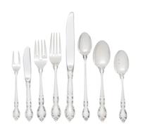 An American Silver Flatware Service