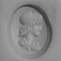 A Roman Amethyst Intaglio with a Five-Faced Gryllos (Composite Figure)
