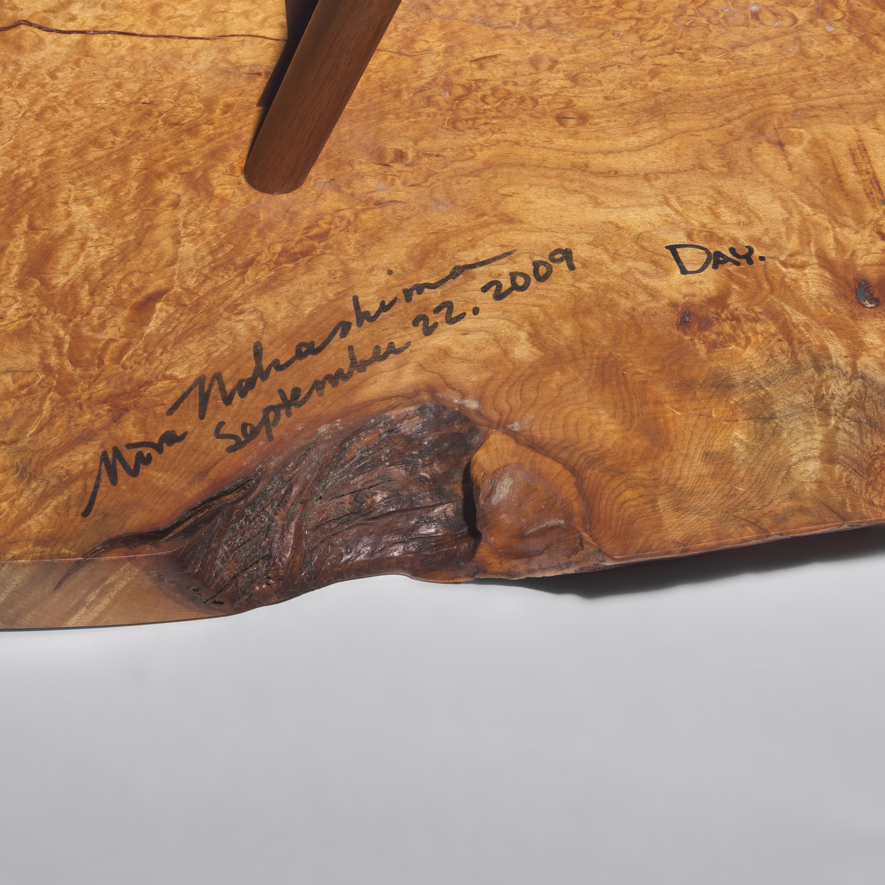 Mira Nakashima (American, b. 1942) — Donnely End Table, 2009