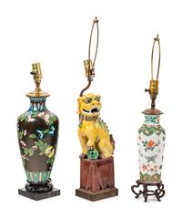 Three Chinese Lamps