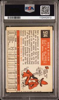 A 1959 Topps Bob Gibson Signed Autograph Rookie Baseball Card (PSA 3 VG, AUTO 8)