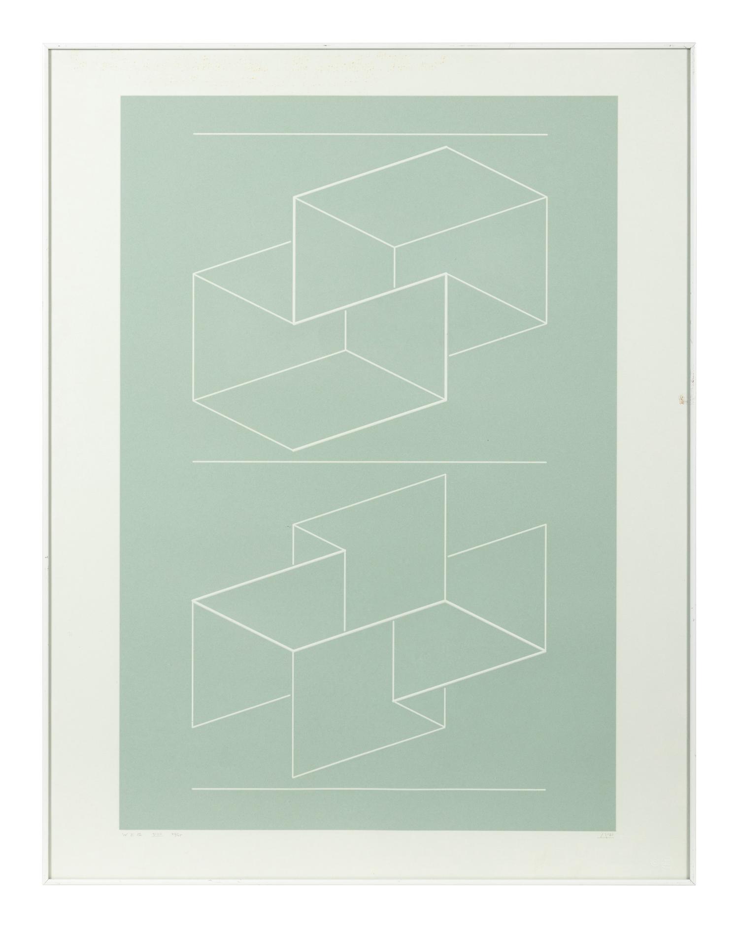 White Embossing on Gray: I-X (complete series)