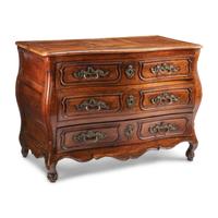 A French Provincial Walnut Chest of Drawers