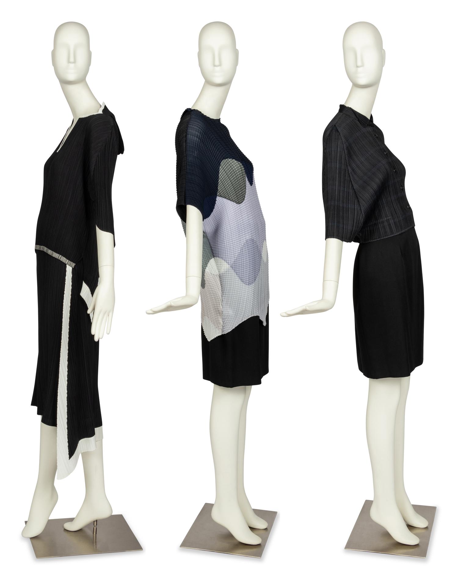 Four Issey Miyake Ensemble and Two Separates, 1990-2000s