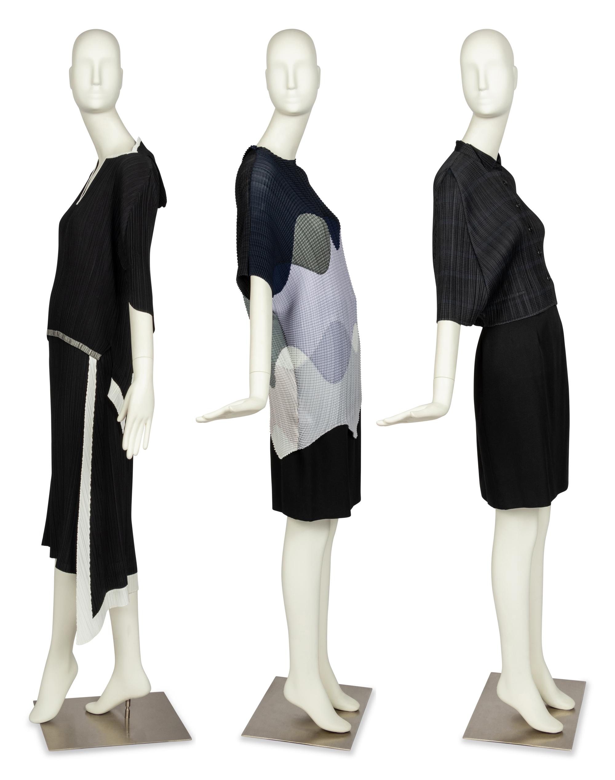 Four Issey Miyake Ensemble and Two Separates, 1990-2000s