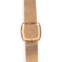 PATEK PHILIPPE, YELLOW GOLD AND DIAMOND WATCH